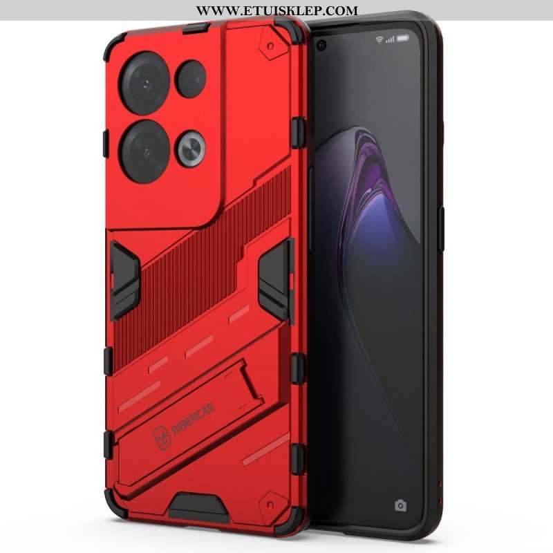 Etui do Oppo Reno 8 Pro Zdejmowany Stojak W Dwóch Pozycjach Bez Użycia Rąk